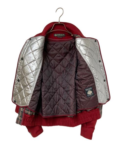 PAIR SLOPE（ペアスロープ）PAIR SLOPE (ペアスロープ) ライナー付きスイングトップ レッド サイズ:Sの古着・服飾アイテム