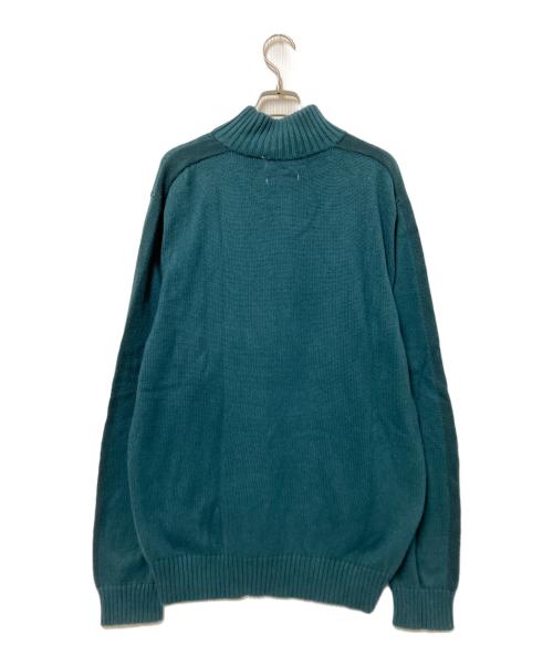 POLO RALPH LAUREN（ポロ・ラルフローレン）POLO RALPH LAUREN (ポロ・ラルフローレン) ハーフジップニット グリーン サイズ:Mの古着・服飾アイテム