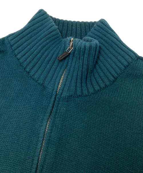 POLO RALPH LAUREN（ポロ・ラルフローレン）POLO RALPH LAUREN (ポロ・ラルフローレン) ハーフジップニット グリーン サイズ:Mの古着・服飾アイテム