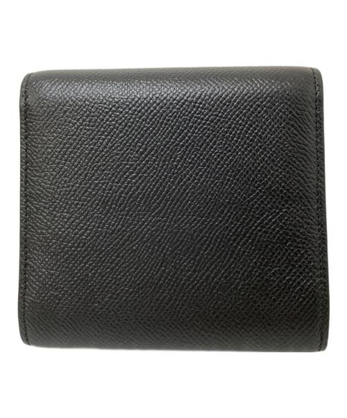 AMI PARIS（アミ パリス）AMI PARIS (アミ パリス) 2つ折り財布 ブラックの古着・服飾アイテム