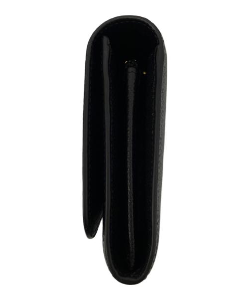 AMI PARIS（アミ パリス）AMI PARIS (アミ パリス) 2つ折り財布 ブラックの古着・服飾アイテム