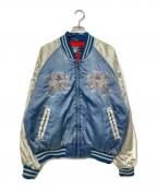 JUNGLE STORMジャングルストーム）の古着「スカジャン」｜ブルー