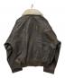 USED (ユーズド) ラムレザージャケット ブラウン サイズ:M：7000円