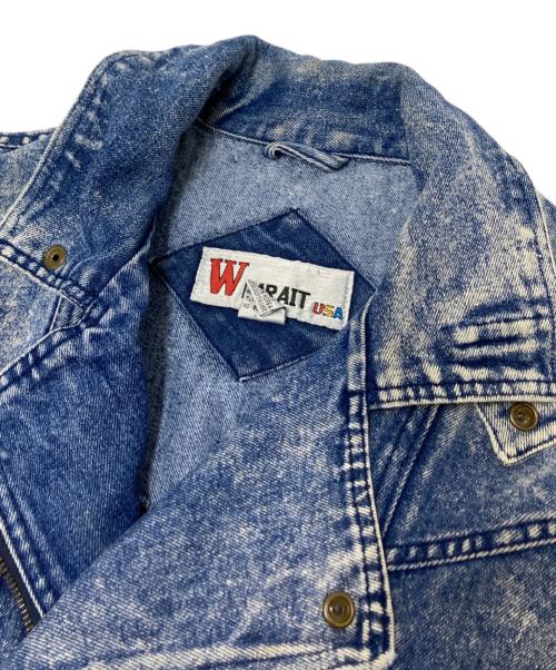 wear ait（ウェア エーアイティー）wear ait (ウェア エーアイティー) デニムジャケット インディゴ サイズ:Mの古着・服飾アイテム