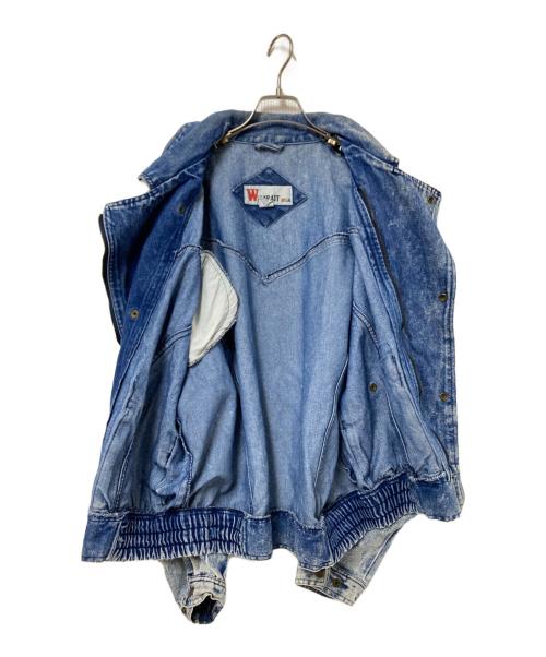 wear ait（ウェア エーアイティー）wear ait (ウェア エーアイティー) デニムジャケット インディゴ サイズ:Mの古着・服飾アイテム