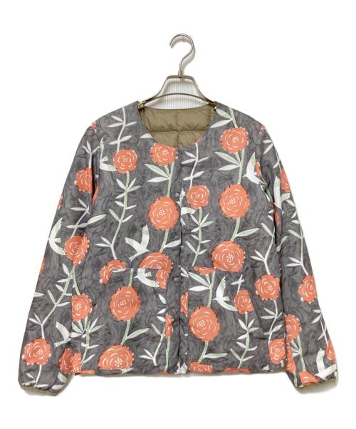 TAION（タイオン）TAION (タイオン) リバーシブルダウンジャケット グレー サイズ:Fの古着・服飾アイテム