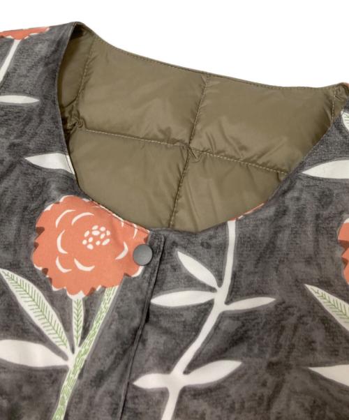 TAION（タイオン）TAION (タイオン) リバーシブルダウンジャケット グレー サイズ:Fの古着・服飾アイテム