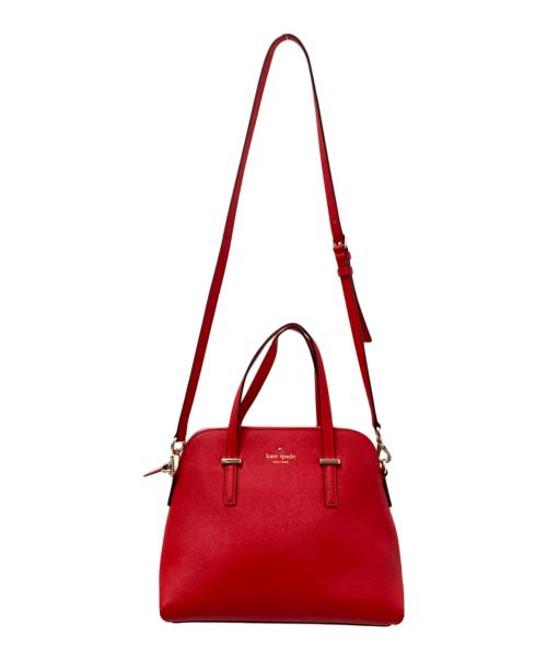 Kate Spade（ケイトスペード）Kate Spade (ケイトスペード) 2WAYショルダーバッグ レッド サイズ:下記参照の古着・服飾アイテム