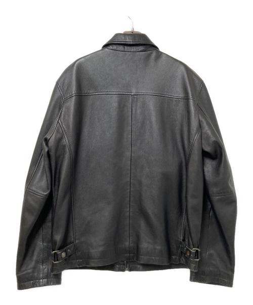 spring field（スプリングフィールド）spring field (スプリングフィールド) レザージャケット ブラック サイズ:40の古着・服飾アイテム