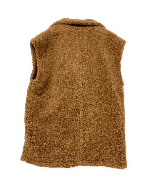 GALLARDA GALANTE（ガリャルダガランテ）GALLARDA GALANTE (ガリャルダガランテ) ボアベスト ブラウン サイズ:Fの古着・服飾アイテム