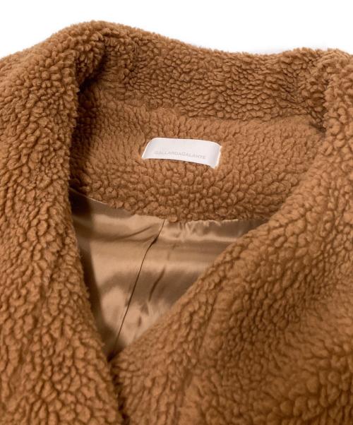 GALLARDA GALANTE（ガリャルダガランテ）GALLARDA GALANTE (ガリャルダガランテ) ボアベスト ブラウン サイズ:Fの古着・服飾アイテム