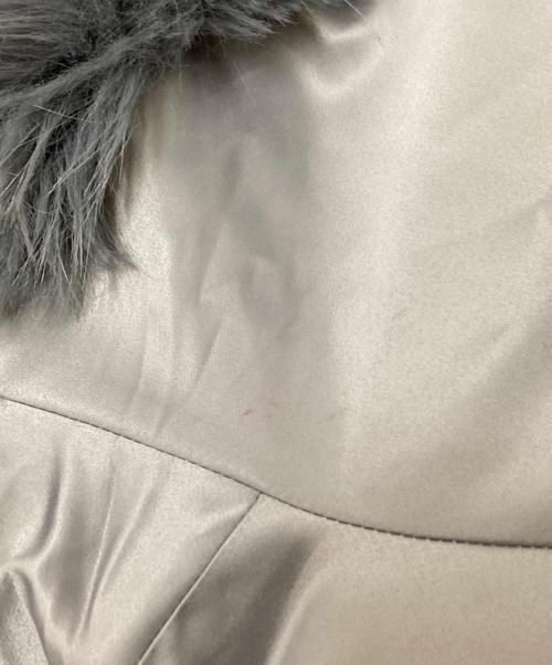 glam lips（グラムリップス）glam lips (グラムリップス) Foodie ファー ショート ベスト グレー サイズ:Fの古着・服飾アイテム