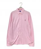 POLO RALPH LAURENポロ・ラルフローレン）の古着「ボタンダウンシャツ」｜ピンク
