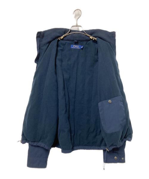 POLO RALPH LAUREN（ポロ・ラルフローレン）POLO RALPH LAUREN (ポロ・ラルフローレン) ジップアップジャケット ネイビー サイズ:Mの古着・服飾アイテム