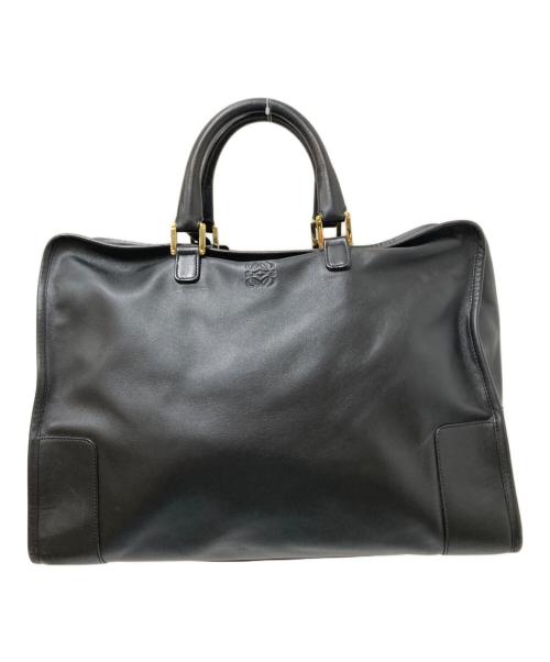 LOEWE（ロエベ）LOEWE (ロエベ) レザーハンドバッグ ブラック サイズ:下記参照の古着・服飾アイテム