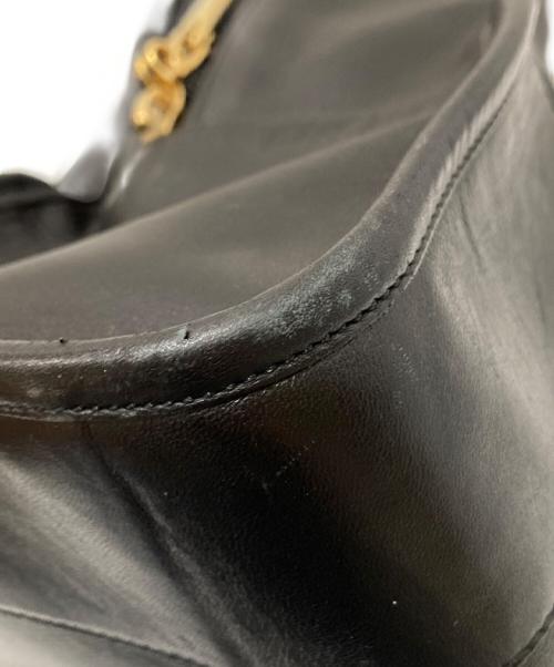 LOEWE（ロエベ）LOEWE (ロエベ) レザーハンドバッグ ブラック サイズ:下記参照の古着・服飾アイテム