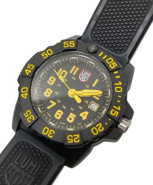 LUMINOX（ルミノックス）LUMINOX (ルミノックス) リストウォッチ ブラック×イエロー サイズ:下記参照の古着・服飾アイテム