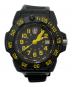 LUMINOX（ルミノックス）の古着「リストウォッチ」｜ブラック×イエロー