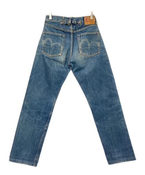 EVISU（エヴィス）EVISU (エヴィス) 2504XXセルビッチデニムパンツ インディゴ サイズ:W28×L35の古着・服飾アイテム