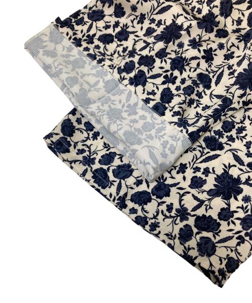 SLOBE IENA（スローブ イエナ）SLOBE IENA (スローブ イエナ) アソートフラワーパンツ ネイビー×アイボリー サイズ:40の古着・服飾アイテム