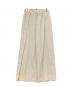 BEAUTY&YOUTH（ビューティーアンドユース）の古着「セルロースナイロン インタック パンツ」｜アイボリー