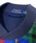 中古・古着 POLO RALPH LAUREN (ポロ・ラルフローレン) フリースチェックジャケット グリーン×ブルー サイズ:M：10000円