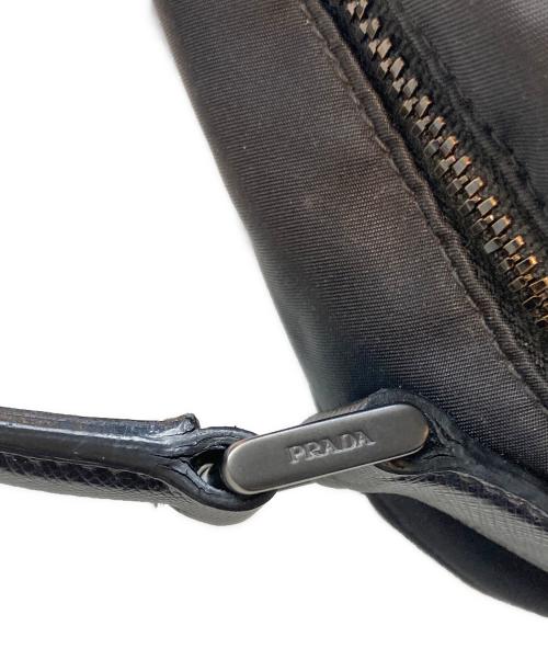 PRADA（プラダ）PRADA (プラダ) ナイロンレザーコンビリュック ブラック サイズ:下記参照の古着・服飾アイテム