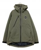 F.C.R.B.エフシーレアルブリストル）の古着「INSULATION HOODED JACKET」｜オリーブ
