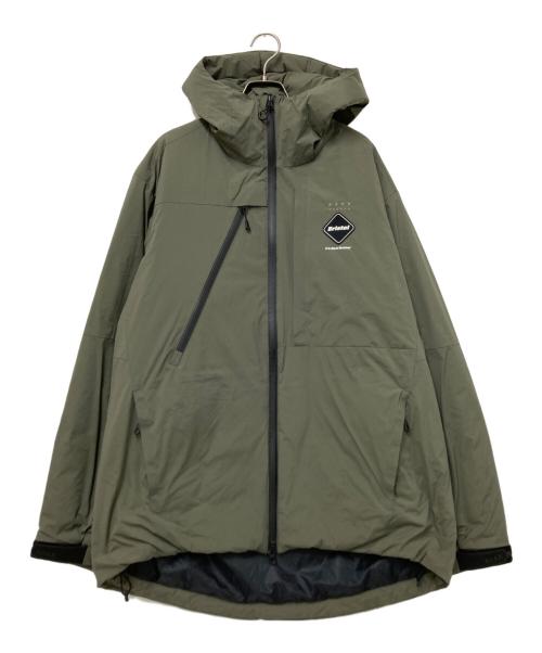 F.C.R.B.（エフシーレアルブリストル）F.C.R.B. (エフシーレアルブリストル) INSULATION HOODED JACKET オリーブ サイズ:XLの古着・服飾アイテム