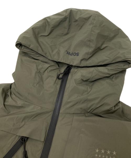 F.C.R.B.（エフシーレアルブリストル）F.C.R.B. (エフシーレアルブリストル) INSULATION HOODED JACKET オリーブ サイズ:XLの古着・服飾アイテム