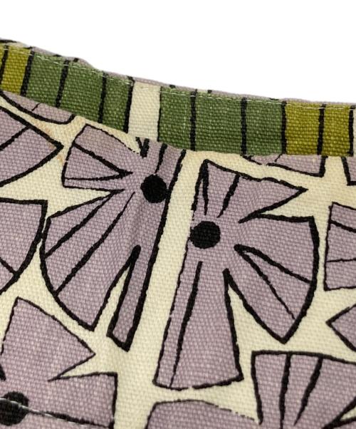 peu pres（プープレ）peu pres (プープレ) 総柄ワンピース グリーン×パープル サイズ:Fの古着・服飾アイテム