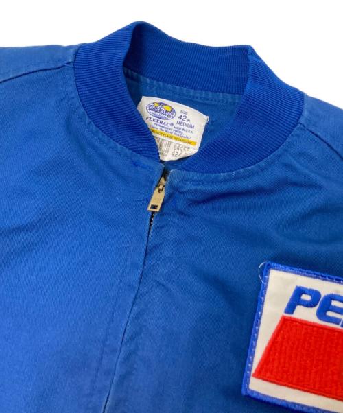 River Side（リバーサイド）River Side (リバーサイド) ワークジャケット ブルー サイズ:Mの古着・服飾アイテム