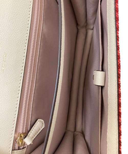 Kate Spade（ケイトスペード）Kate Spade (ケイトスペード) ギンガムチェックショルダーバッグ レッド サイズ:下記参照の古着・服飾アイテム
