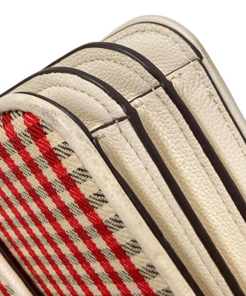 Kate Spade（ケイトスペード）Kate Spade (ケイトスペード) ギンガムチェックショルダーバッグ レッド サイズ:下記参照の古着・服飾アイテム