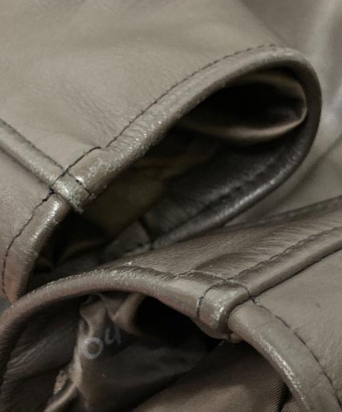 Schott（ショット）Schott (ショット) シングルレザーライダースジャケット ダークブラウン サイズ:42の古着・服飾アイテム