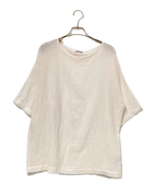 journal standard L'essage（ジャーナルスタンダード レサージュ）journal standard L'essage (ジャーナルスタンダード レサージュ) メッシュTシャツ ベージュ サイズ:下記参照の古着・服飾アイテム