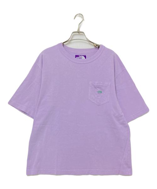 THE NORTH FACE（ザ ノース フェイス）THE NORTH FACE (ザ ノース フェイス) 7oz H/S Pocket Tee パープル サイズ:Mの古着・服飾アイテム