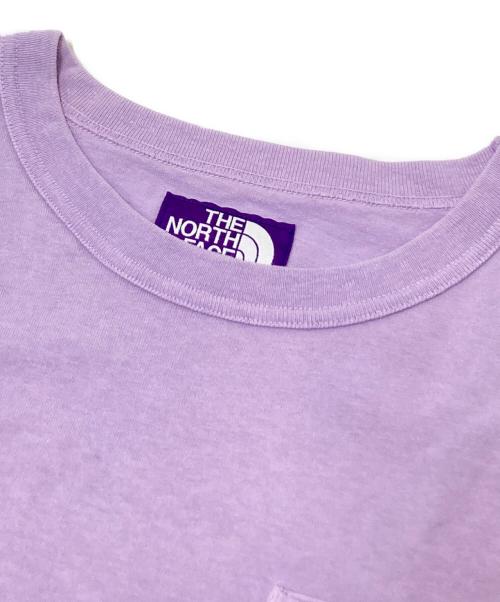 THE NORTH FACE（ザ ノース フェイス）THE NORTH FACE (ザ ノース フェイス) 7oz H/S Pocket Tee パープル サイズ:Mの古着・服飾アイテム