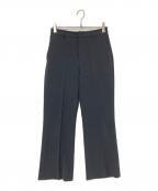 FRAMeWORKフレームワーク）の古着「セミフレアパンツ」｜ブラック