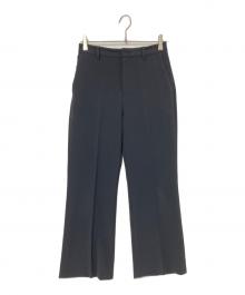 FRAMeWORK（フレームワーク）の古着「セミフレアパンツ」｜ブラック