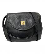 CELINEセリーヌ）の古着「ショルダーバッグ」｜ブラック