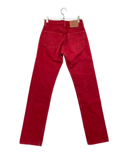 LEVI'S（リーバイス）LEVI'S (リーバイス) 501デニムパンツ レッド サイズ:W27×L32の古着・服飾アイテム