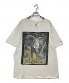 DOWN TO EARTHダウン トゥ アース）の古着「90sプリントTシャツ」｜ホワイト