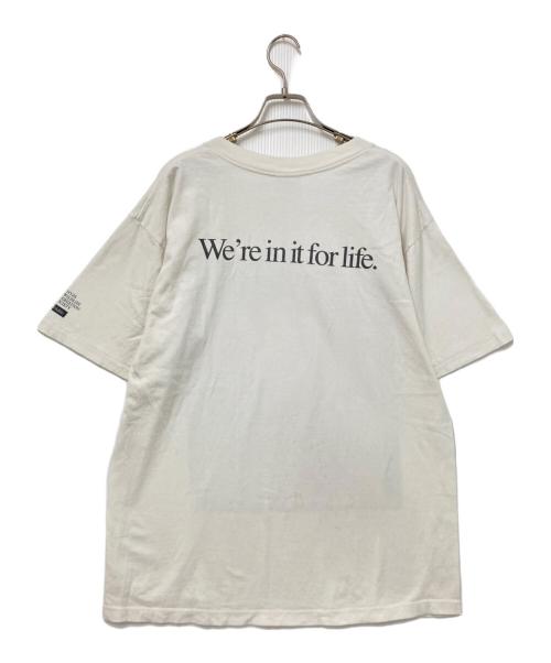 DOWN TO EARTH（ダウン トゥ アース）DOWN TO EARTH (ダウン トゥ アース) 90sプリントTシャツ ホワイト サイズ:下記参照の古着・服飾アイテム