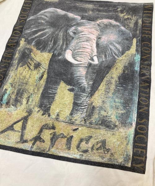 DOWN TO EARTH（ダウン トゥ アース）DOWN TO EARTH (ダウン トゥ アース) 90sプリントTシャツ ホワイト サイズ:下記参照の古着・服飾アイテム