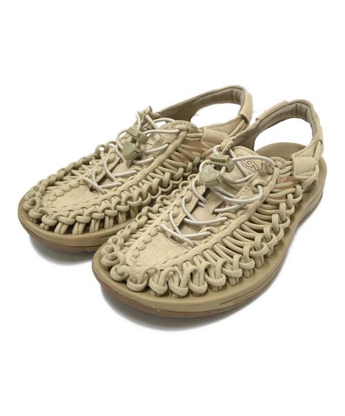KEEN（キーン）KEEN (キーン) UNEEK サンダル ベージュ サイズ:25.0cmの古着・服飾アイテム