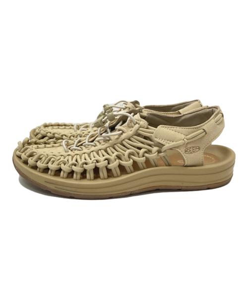 KEEN（キーン）KEEN (キーン) UNEEK サンダル ベージュ サイズ:25.0cmの古着・服飾アイテム