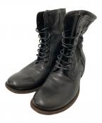 Y'sワイズ）の古着「レースアップブーツ」｜ブラック