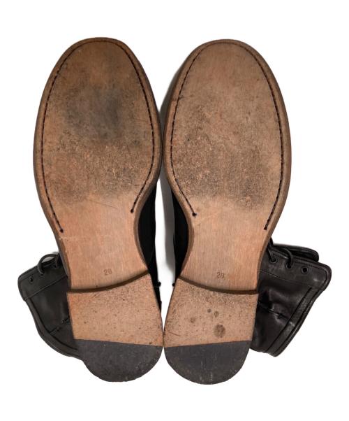 Y's（ワイズ）Y's (ワイズ) レースアップブーツ ブラック サイズ:28の古着・服飾アイテム