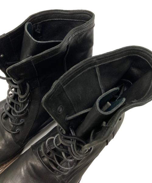 Y's（ワイズ）Y's (ワイズ) レースアップブーツ ブラック サイズ:28の古着・服飾アイテム